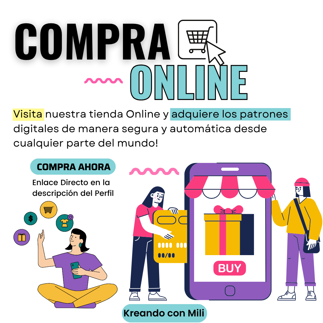 Ca: PATRONES DIGITALES: SUETER CUELLO TORTUGA (DAMA E INFANTIL) NUEVO