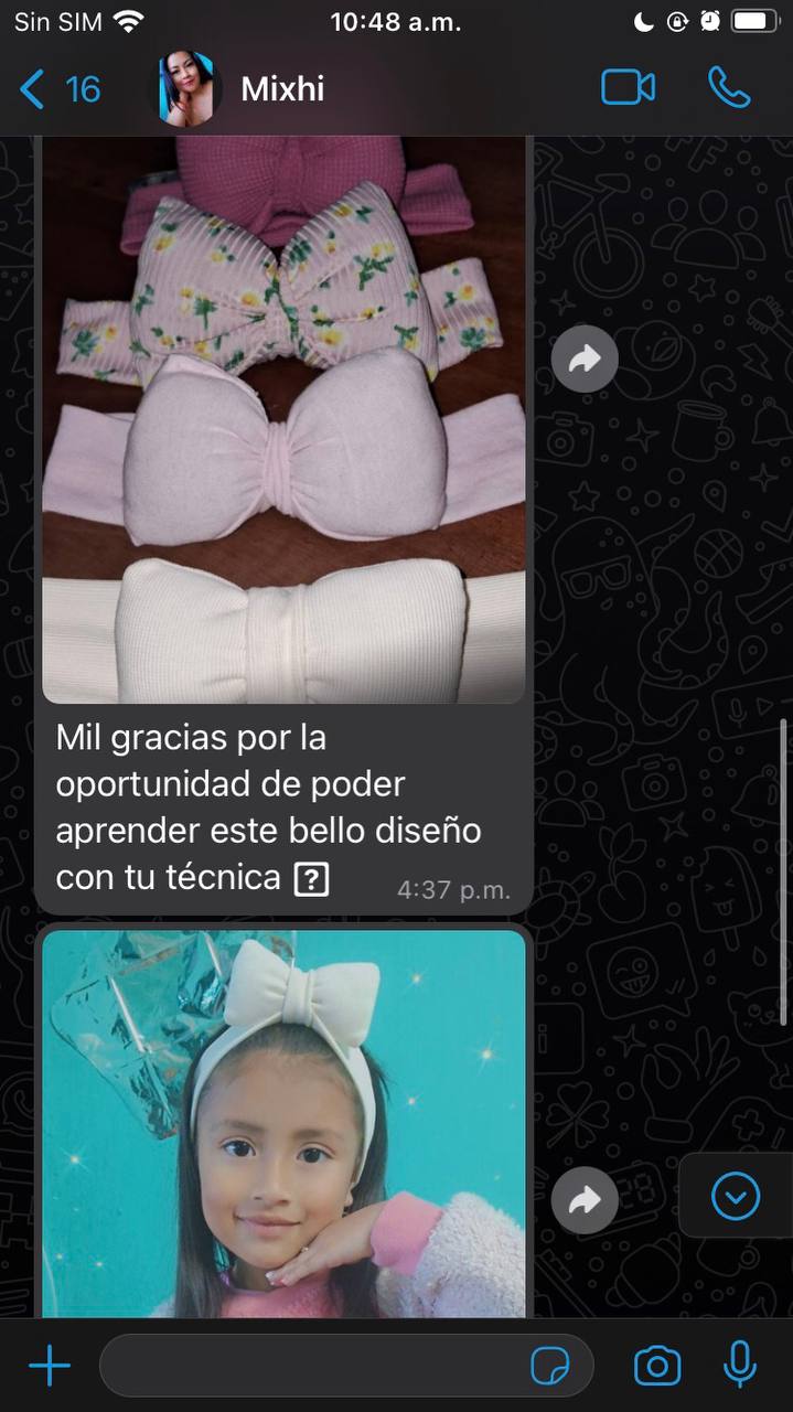 CURSO VIRTUAL: Accesorios para BEBE-NIÑA (BALACAS- TURBANTES) PROMO