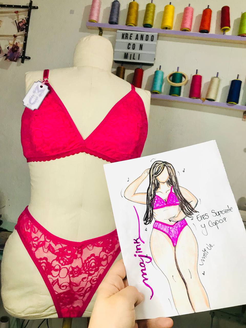 Pack de patrones SET LENCERIA DAMA