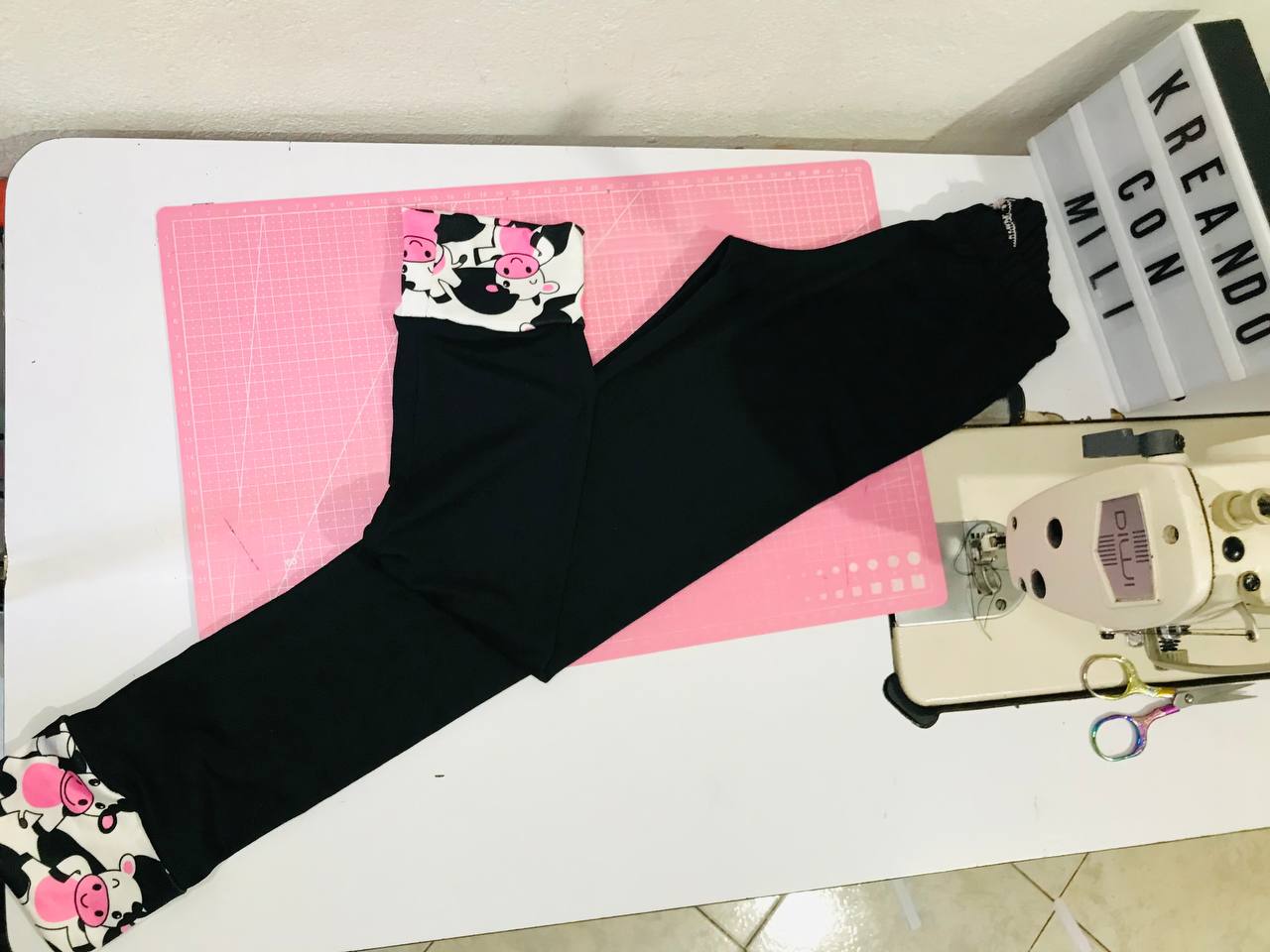 Cu PATRONES DIGITALES: LEGGINS+CAMISETA OVERSIZE