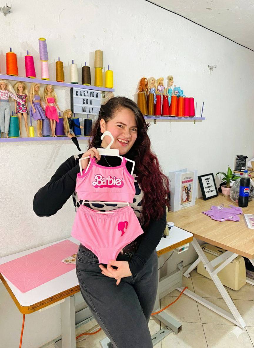 Cae: PATRONES DIGITALES: SET ROPA INTIMA MAMÁ E HIJA