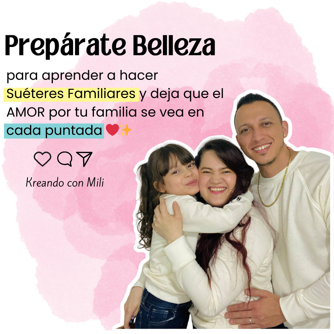 cae PATRONES DIGITALES: SUETERES FAMILIARES