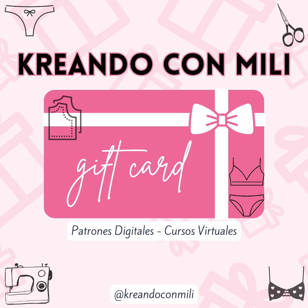 Tarjeta de Regalo Kreando con Mili