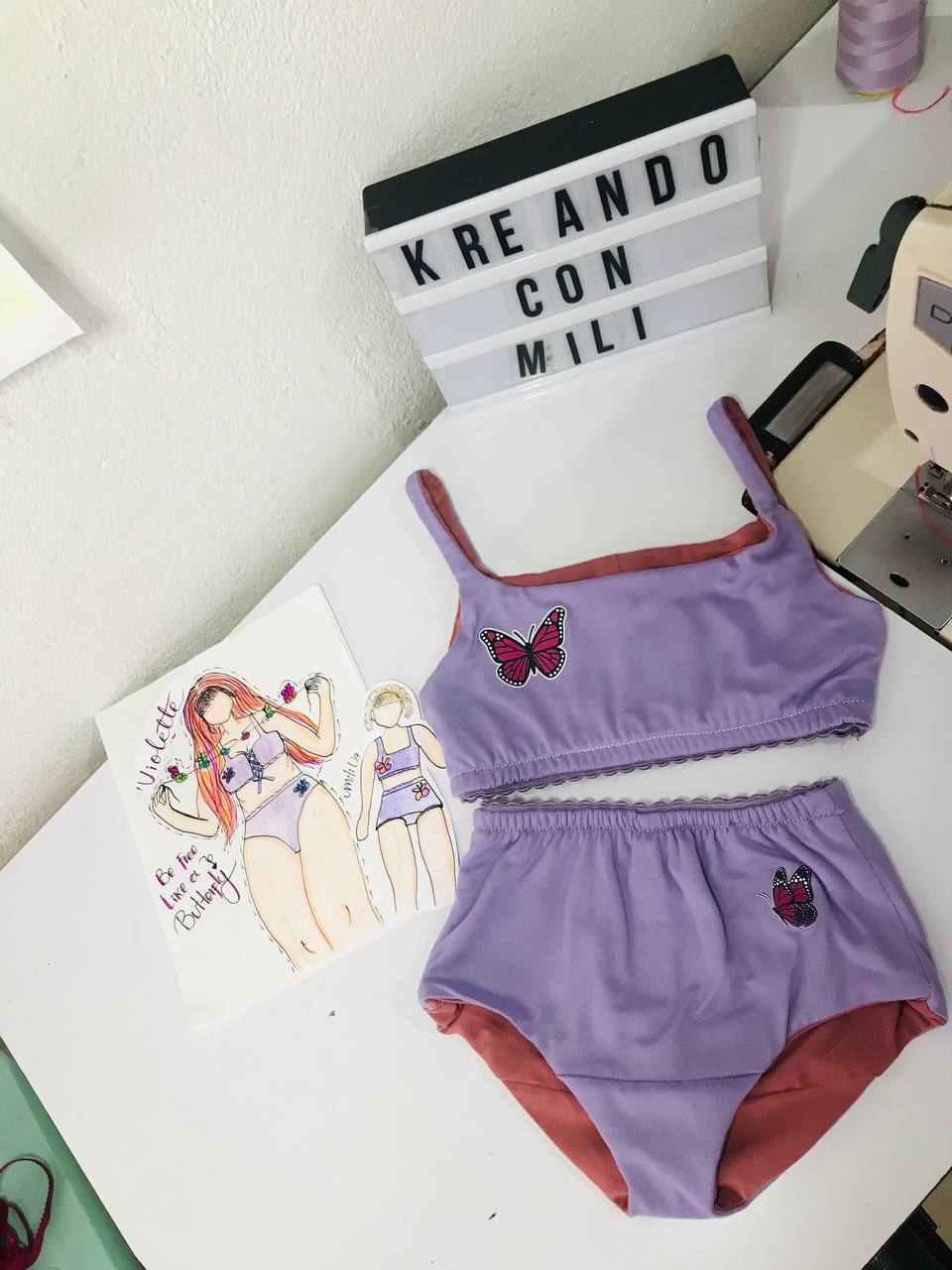 Pack de patrones SET LENCERIA DAMA