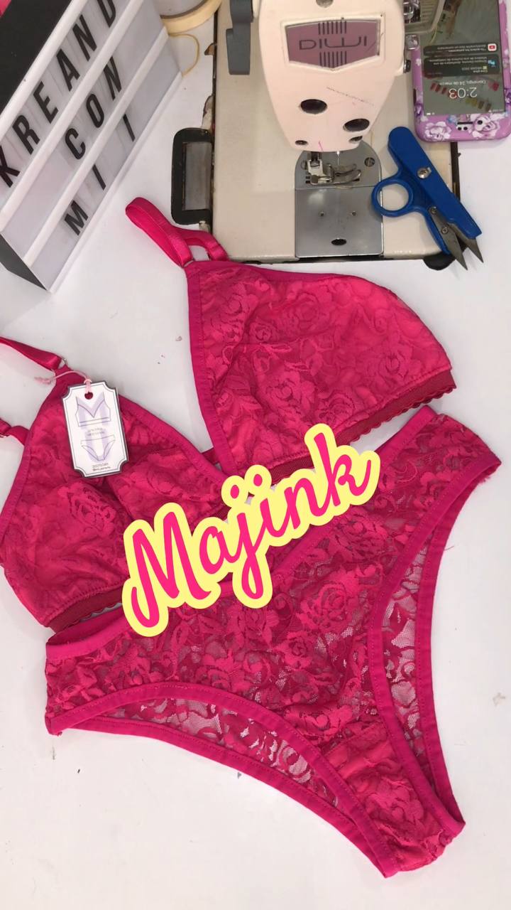 Patrones Digitales SET MAJINK (Ropa intima de dama)