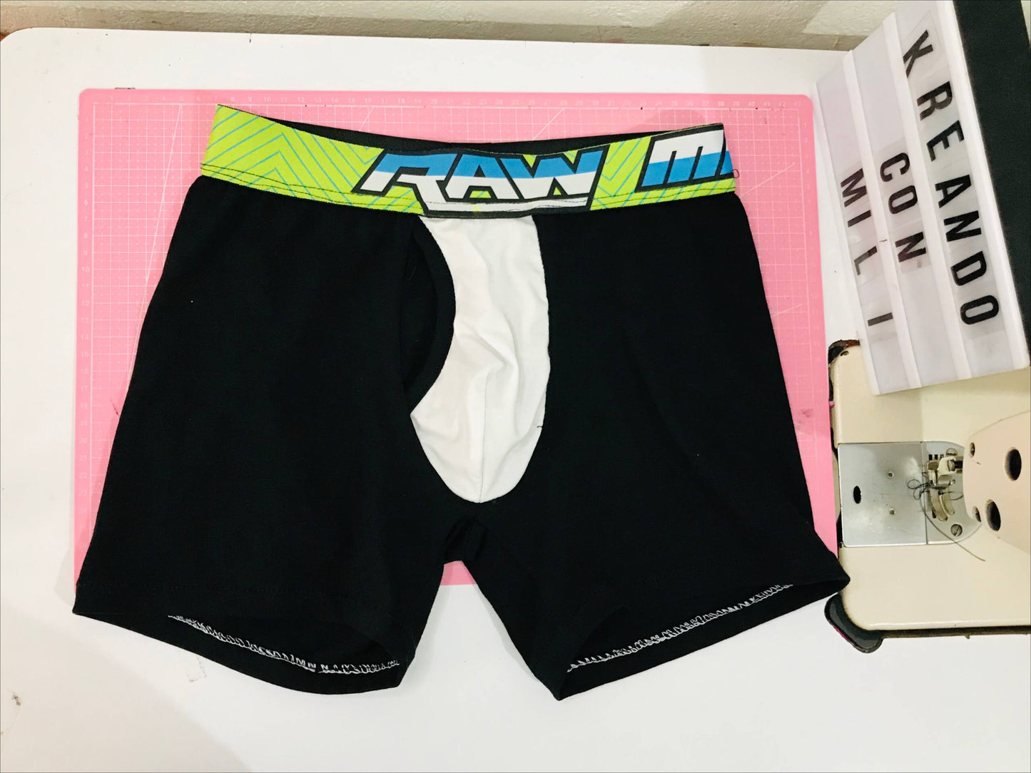 Ce PATRONES DIGITALES: BOXER HOMBRE-NIÑO