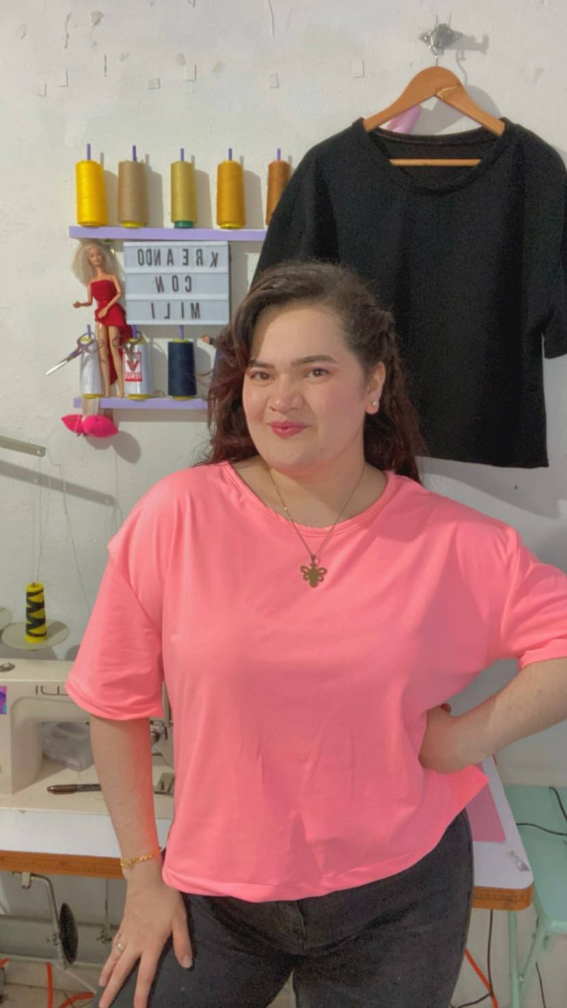 ca PATRONES DIGITALES: Camiseta OVERSIZE DAMA (NUEVO)