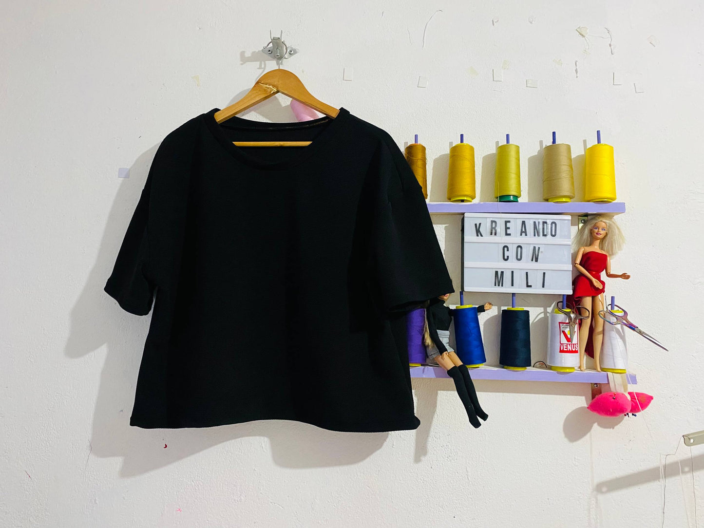 ca PATRONES DIGITALES: Camiseta OVERSIZE DAMA (NUEVO)