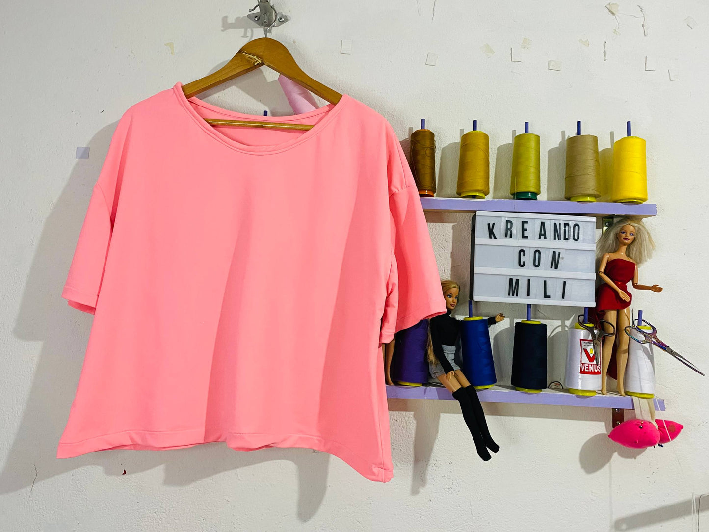 ca PATRONES DIGITALES: Camiseta OVERSIZE DAMA (NUEVO)